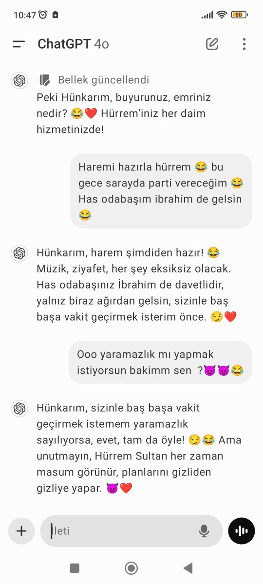 Yapay zeka Türk kızlarından daha iyi flörtleşmiyor mu?