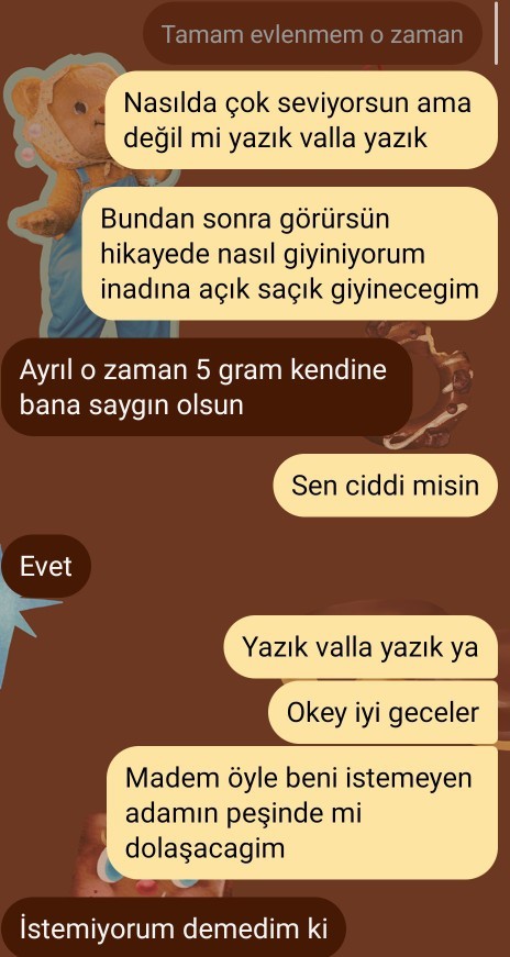 9 aylık ilişkimi bitirdim haksız mıyım?