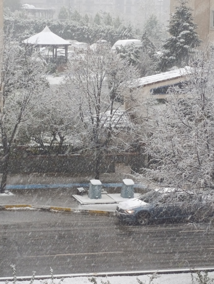 Ahanda Aydosta anlık kar manzaramız, nasıl görünüyor?