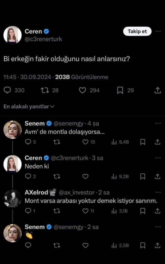 Bir erkeğin zengin olduğunu nereden anlarsın?