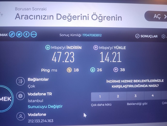 Bu hızla yayın yapılır mı?