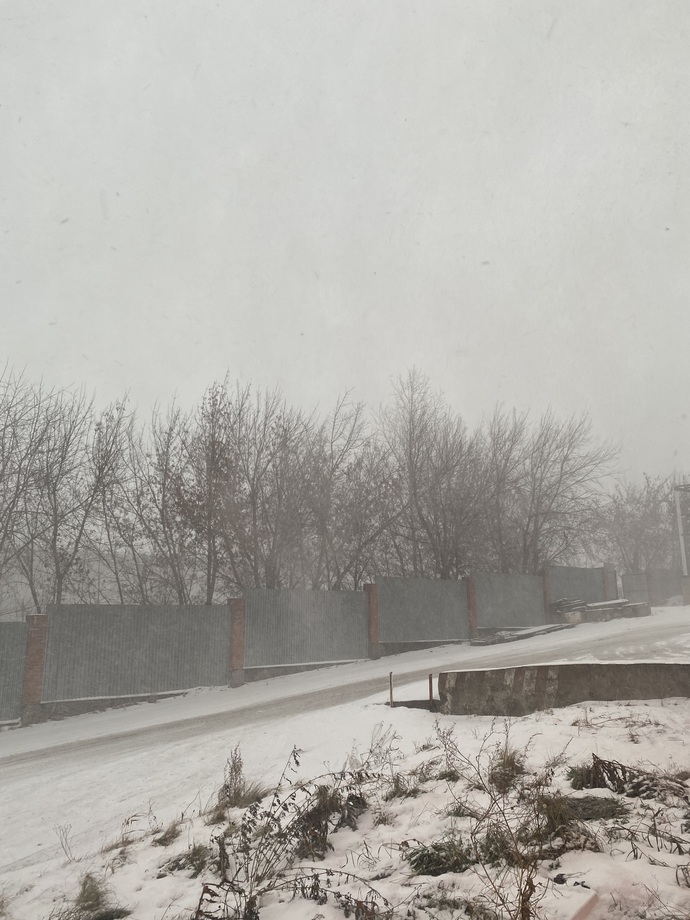 Düzce de kar başladı, sizin orada nasıl?