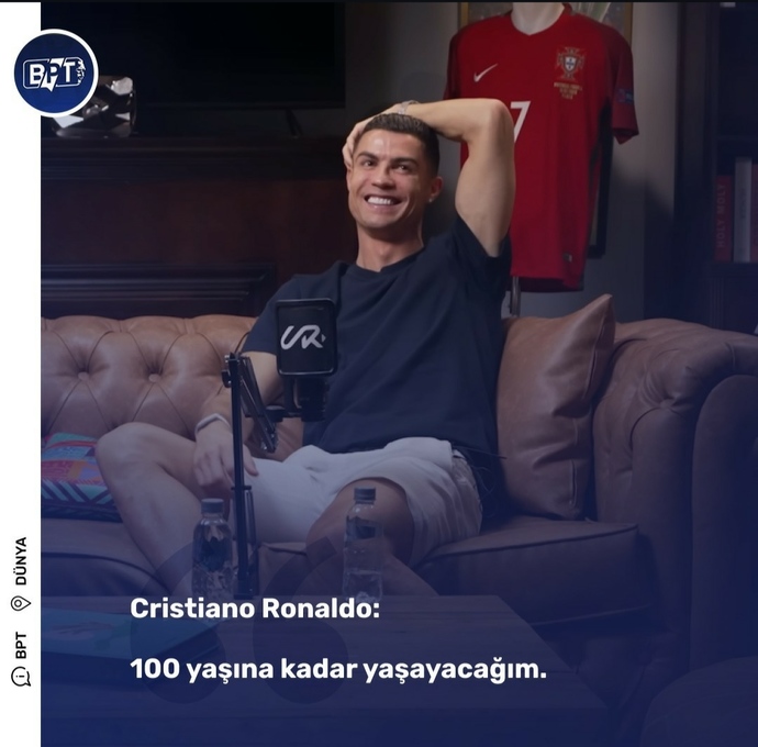 Ronaldo 100 istiyomus
