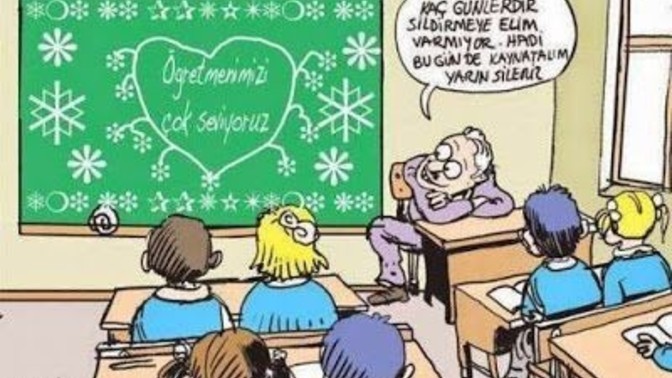 Öğretmen olmayan ama size çok şey öğreten biri oldu mu?