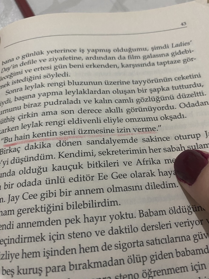 Siz de güne bir alıntı paylaşır mısınız?