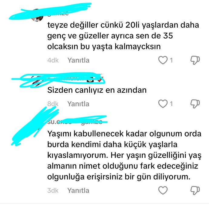 30 yaş kadınlar niye biz gençlerden güzeliz tribinde?