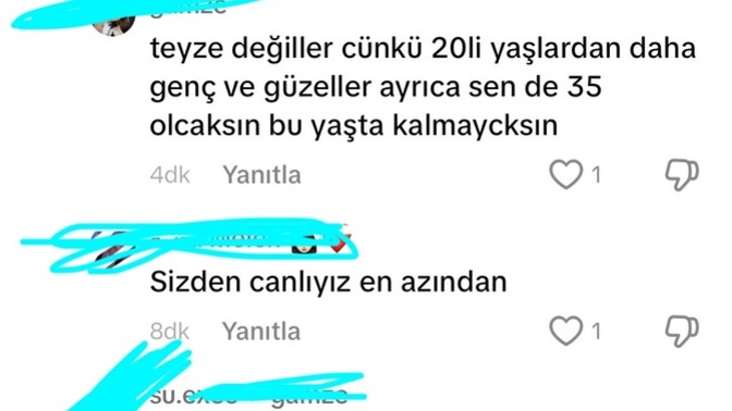 30 yaş kadınlar niye biz gençlerden güzeliz tribinde?