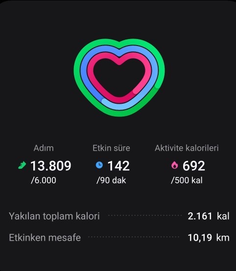 Günde ortalama kaç adım atıyorsunuz?