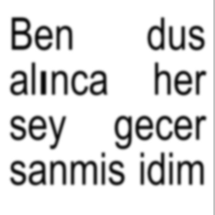 Uyuyunca geçiyormuş?