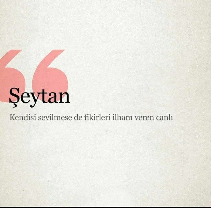 Kendinizi şeytan gibi hissettiğiniz oluyor mu?