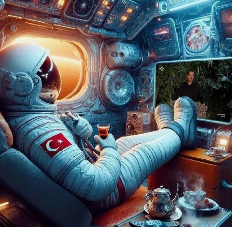Turist olarak uzaya gider misin?
