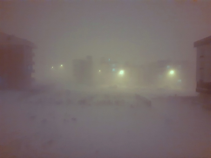 Göz gözü görmüyor ❄️🌫️