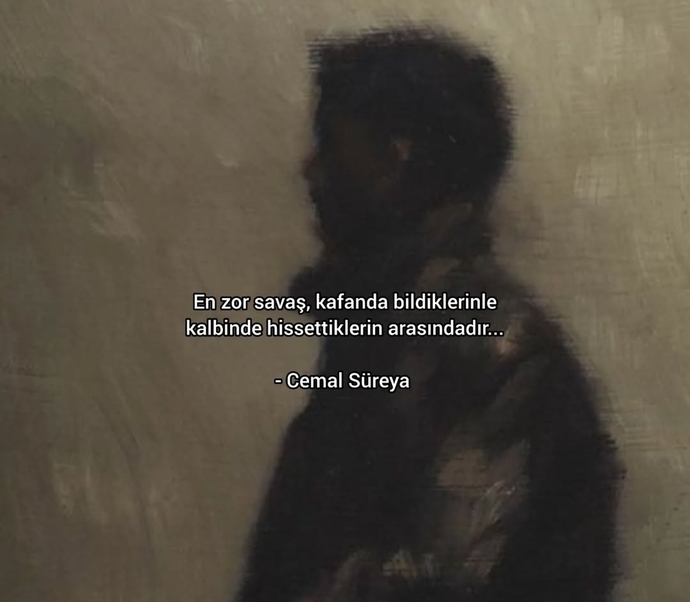İnsanın sevdiği yanında değilse, hangi cehennemdedir?