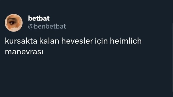 Hayata karşı hevesiniz var mı?
