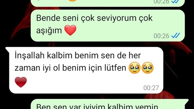 Uzak mesafedeyiz birbirmize olan sevgimiz bu şekilde siz nasıl yorumladiniz?