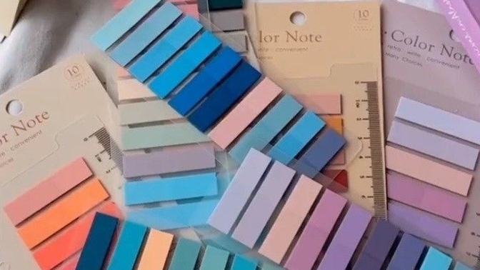 Post-it ile kitap okunur mu?