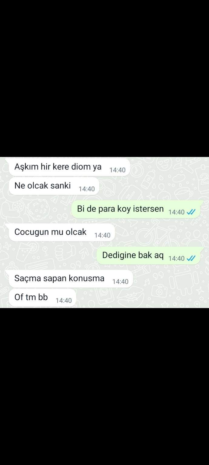 Zaten evlencez bir kere yapalım diyen erkek?