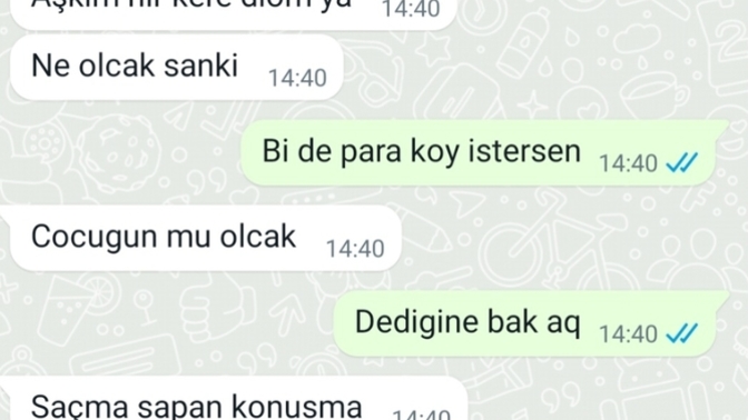 Zaten evlencez bir kere yapalım diyen erkek?