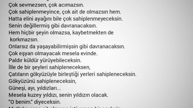Bağlanmadan yaşayabilir misiniz?