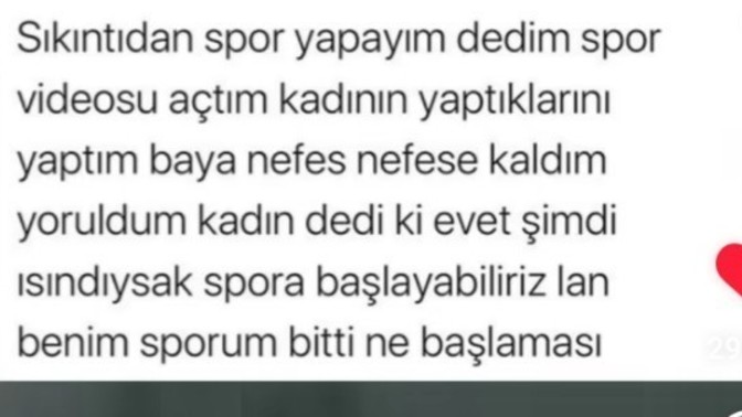 Çabuk yorulur musunuz?