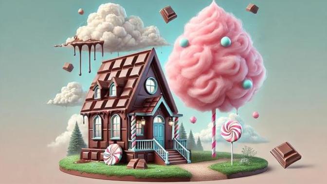 Bir gün boyunca çikolatadan bir evde yaşamak mı yoksa pamuk şekerden bir bulutta oturmak mı 🍫☁️?