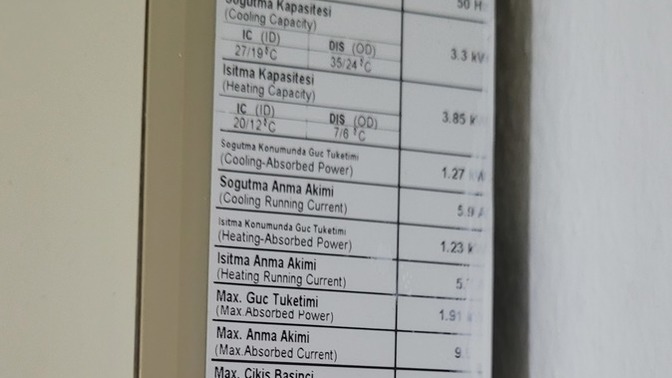 Bu klima cok elektrik harcar mı?