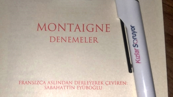 1-331 arası bir sayı söylemeniz durumunda size Montaigne'den bir söz armağan edeyim mi?