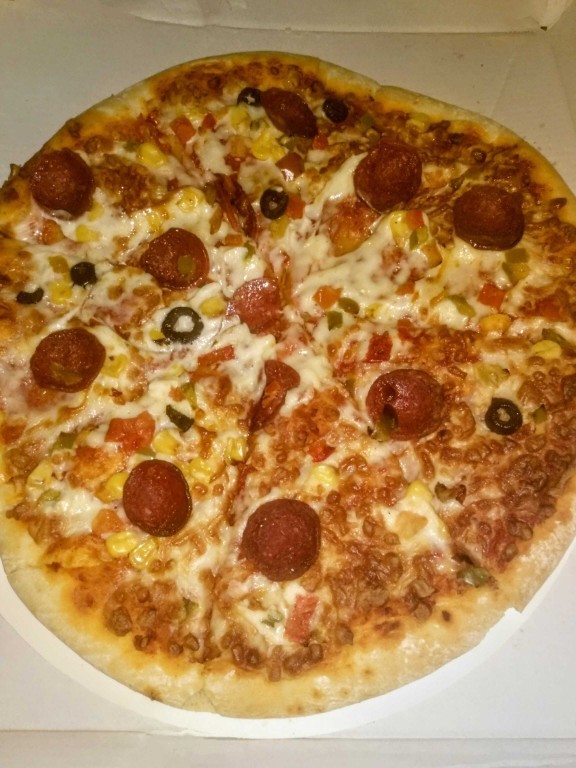 Bir pizzayı tek başınıza yiyebilir misiniz 😋?