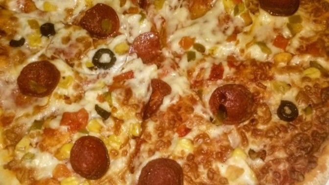 Bir pizzayı tek başınıza yiyebilir misiniz 😋?