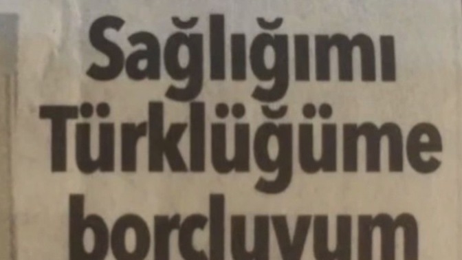 Sağlığınızı neye borçlusunuz?