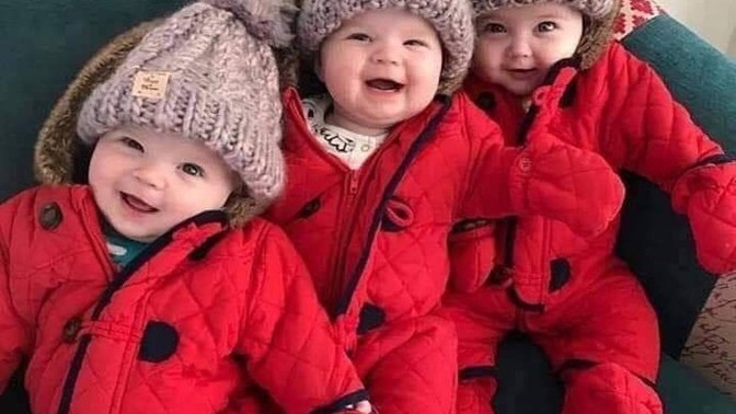 Eşinizin üçüzlere hamile olduğunu öğrenseniz ne tepki verirsiniz?
