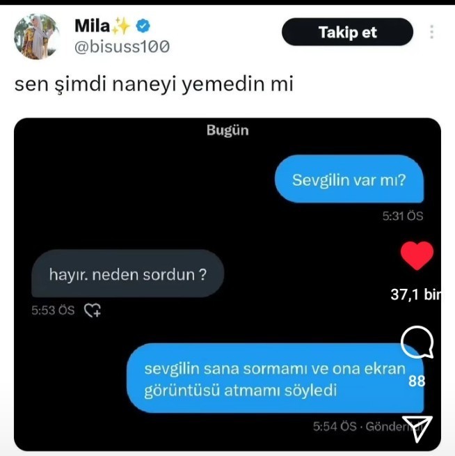 Hiç biri tarafından işletildin mi?