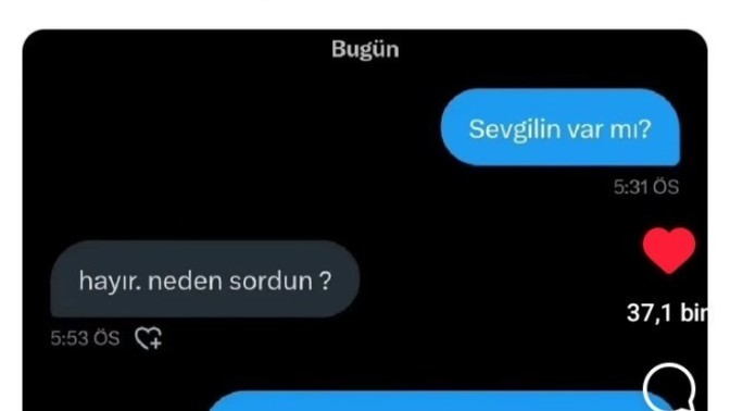 Hiç biri tarafından işletildin mi?