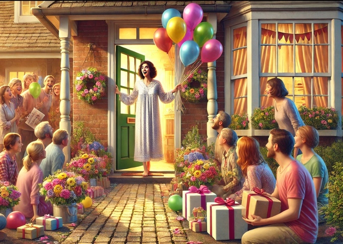 Bir sabah uyandığında herkes bir şey için sana teşekkür ediyor. Sence ne yaptın 🎈?