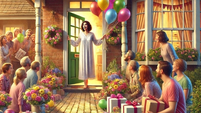 Bir sabah uyandığında herkes bir şey için sana teşekkür ediyor. Sence ne yaptın 🎈?