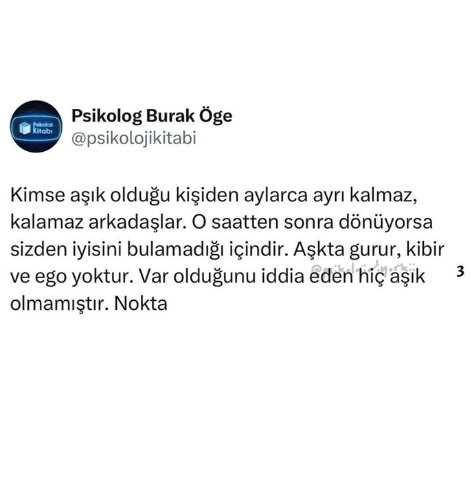 Aşık insan küs kalabilir mi?
