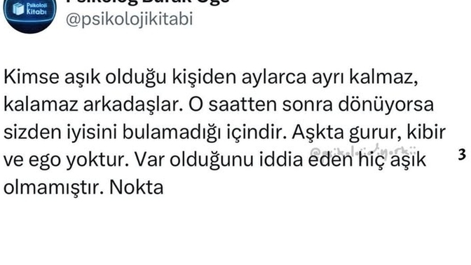 Aşık insan küs kalabilir mi?