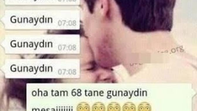 Günaydın mesajını kimler aldı?