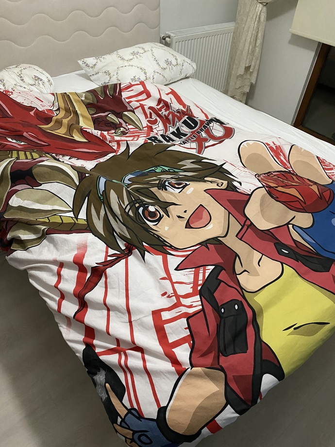 Bakuganlı nevresimim nasıl?