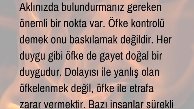 Sen Ne Kadar Öfkelisin?
