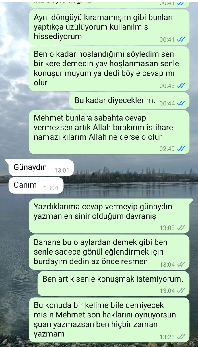 Flörtüm hep görüntülüde oralarımı açmamı istiyor ben yapmak istemiyorum sonunda bir kere yaptım devamını istedi beni onun için kul?