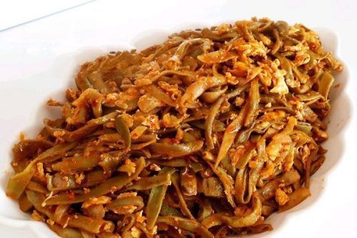 Fasulye kavurması