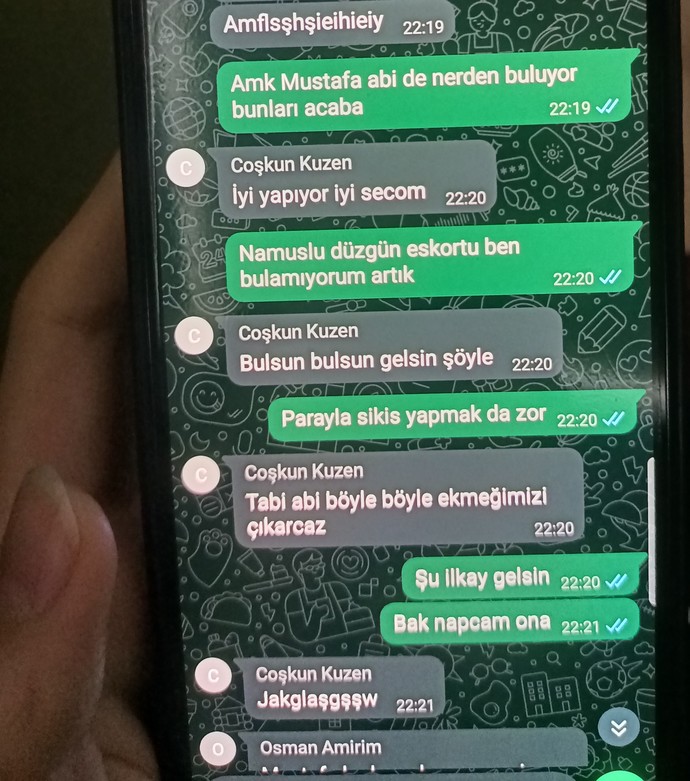 Sevgilimin arkadaşları ile olan konuşmalarını gördüm ne yapacağım?