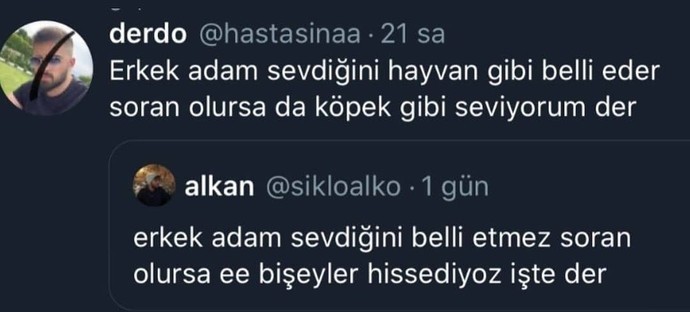 Seven sevdiğini belli eder mi etmez mi?