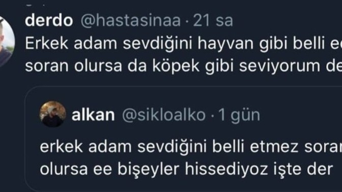 Seven sevdiğini belli eder mi etmez mi?