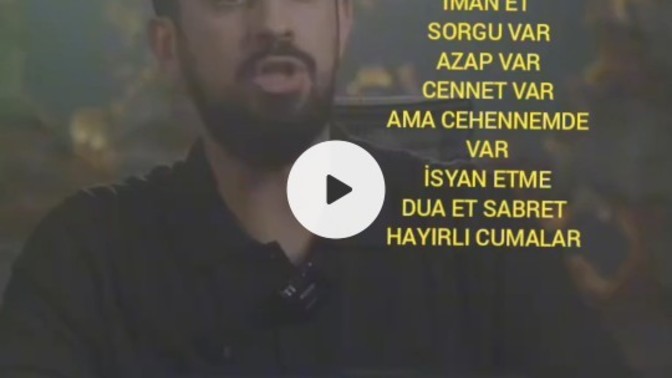 Cuma günü keşke iş olmasamıydı?
