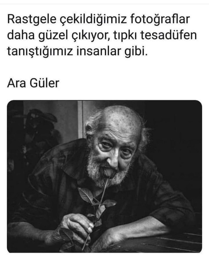 Tesadüfen tanıştığın o insan sana iyi geldimi?