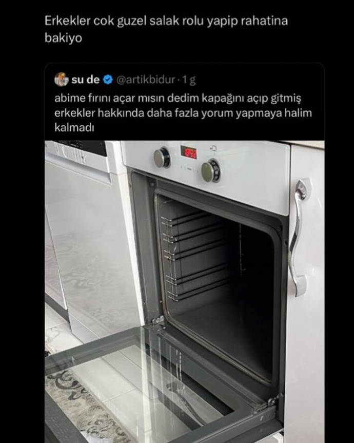 Yemek, temizlik gibi ev işlerini yapabiliyor musunuz, yoksa anneniz/eşiniz/yardımcınız sizin yerinize mi yapiyor?