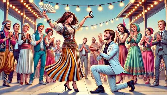 Evlilik teklif edilebilecek en absürt yer neresi olurdu 💍✨?
