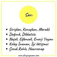 Kişiliğinizi yansıtan renk hangisi?